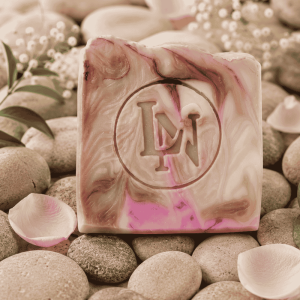 blush petal artisan soap